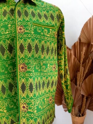 kemeja Batik Banten Hijau